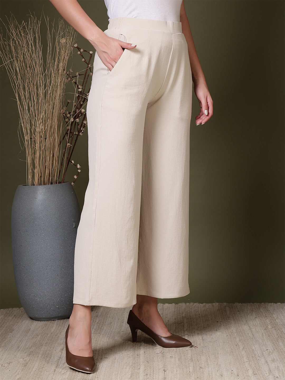 women high waist wide leg palazzo pants 2