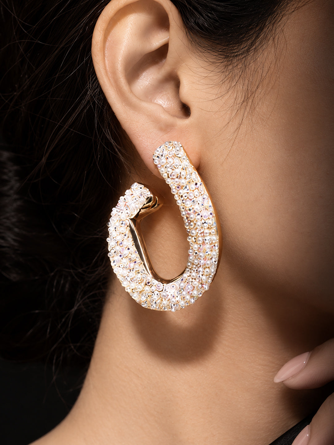 The Radiance Hoop Earrings