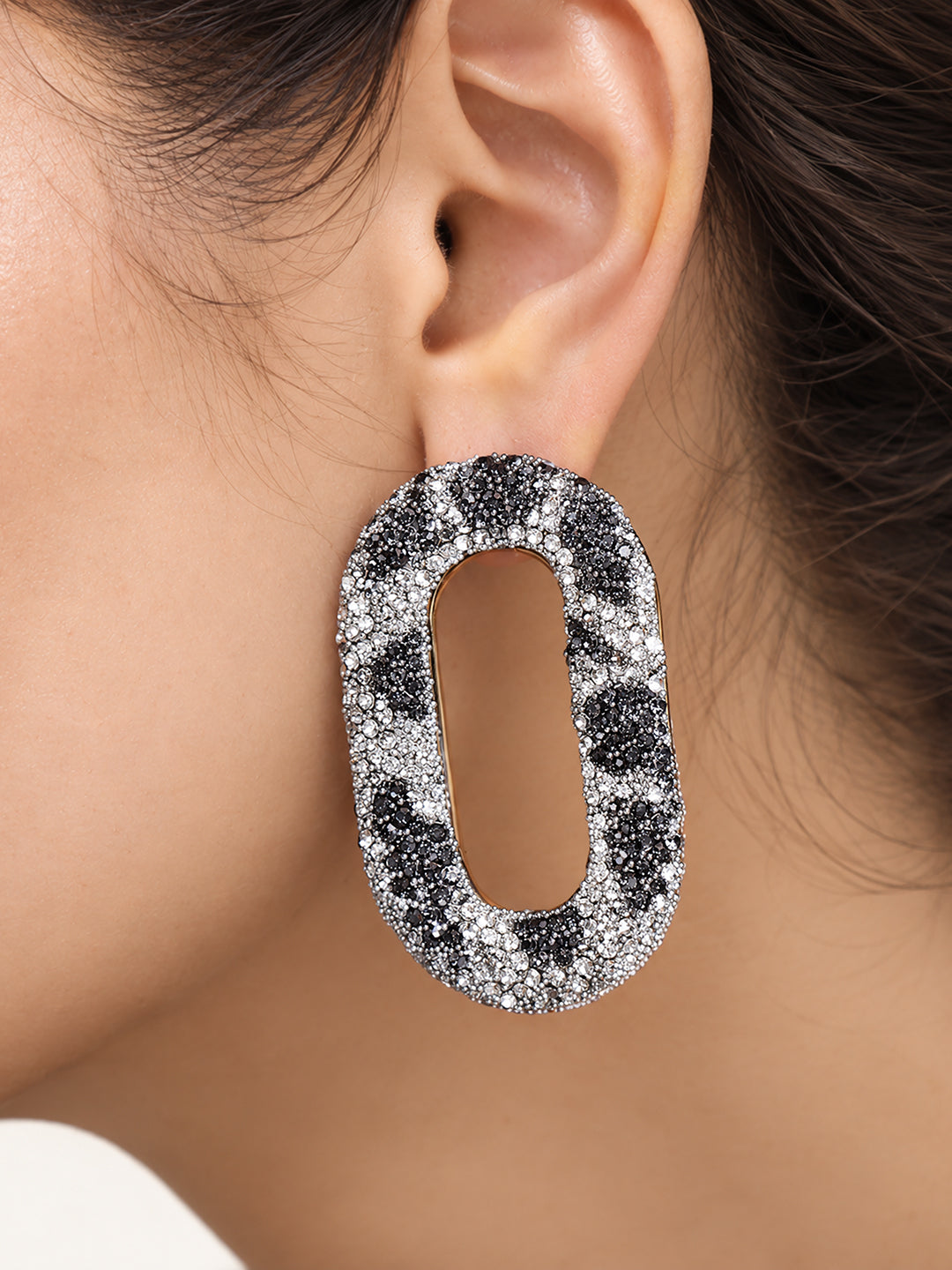 The Nova Crystal Link Earrings