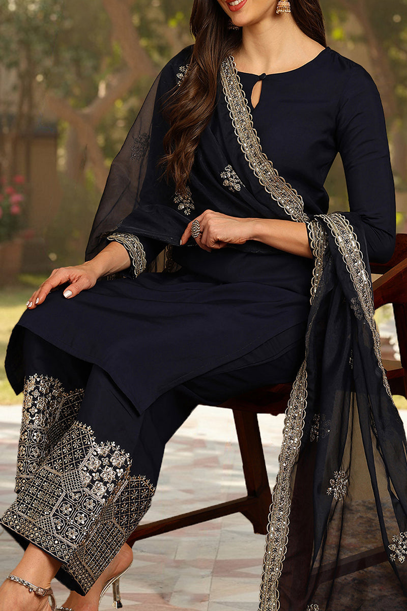 navy-blue-silk-blend-solid-embroidered-straight-suit-set-pkskd2249