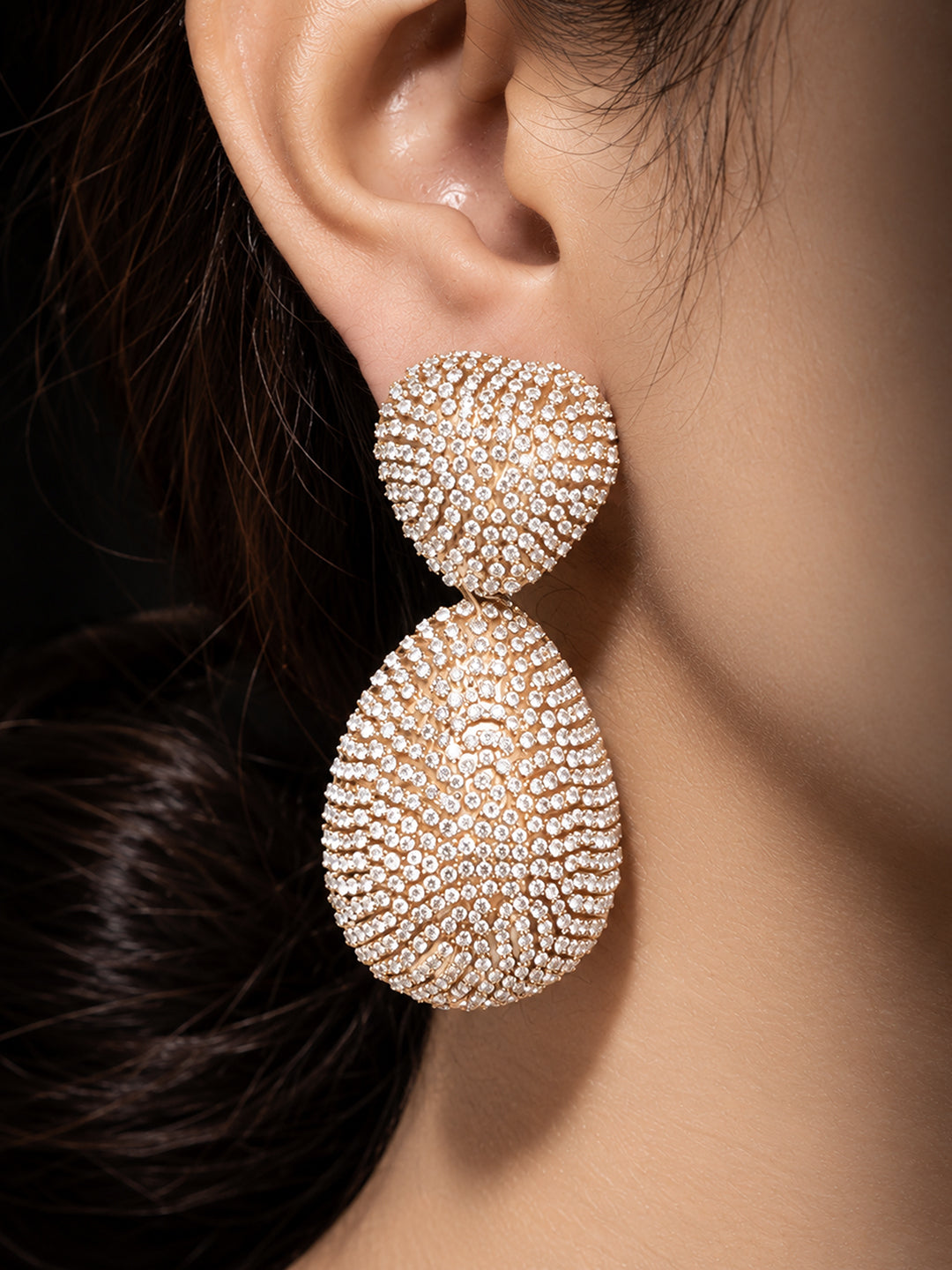 The Aurora Twist Hoops