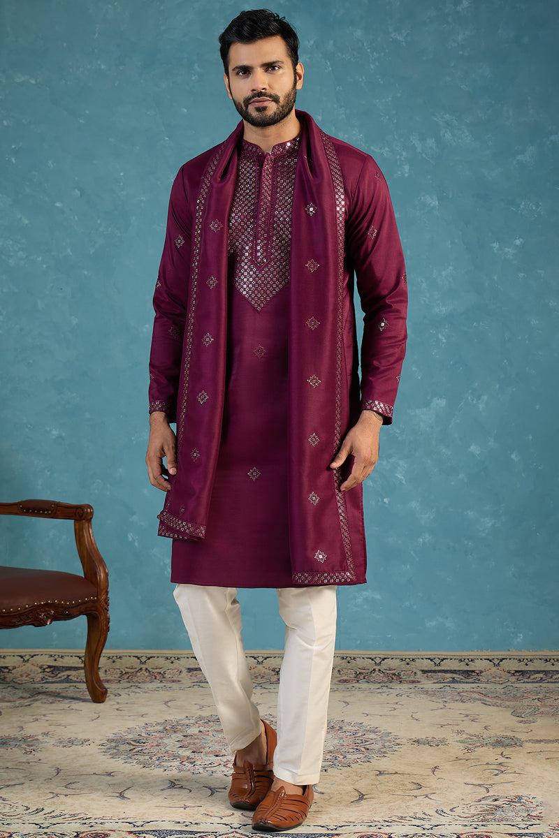 ethnic-bay-purple-silk-blend-ethnic-motifs-embroidered-kurta-with-dupatta-mkud1076