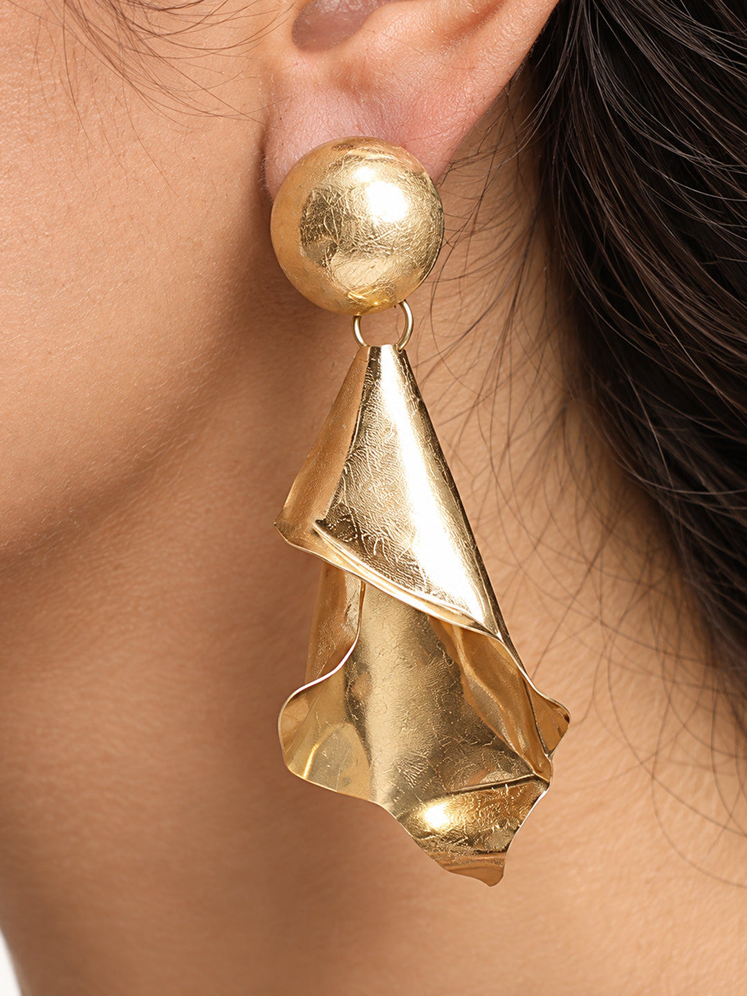 The Aurora Geometric Drop Earrings