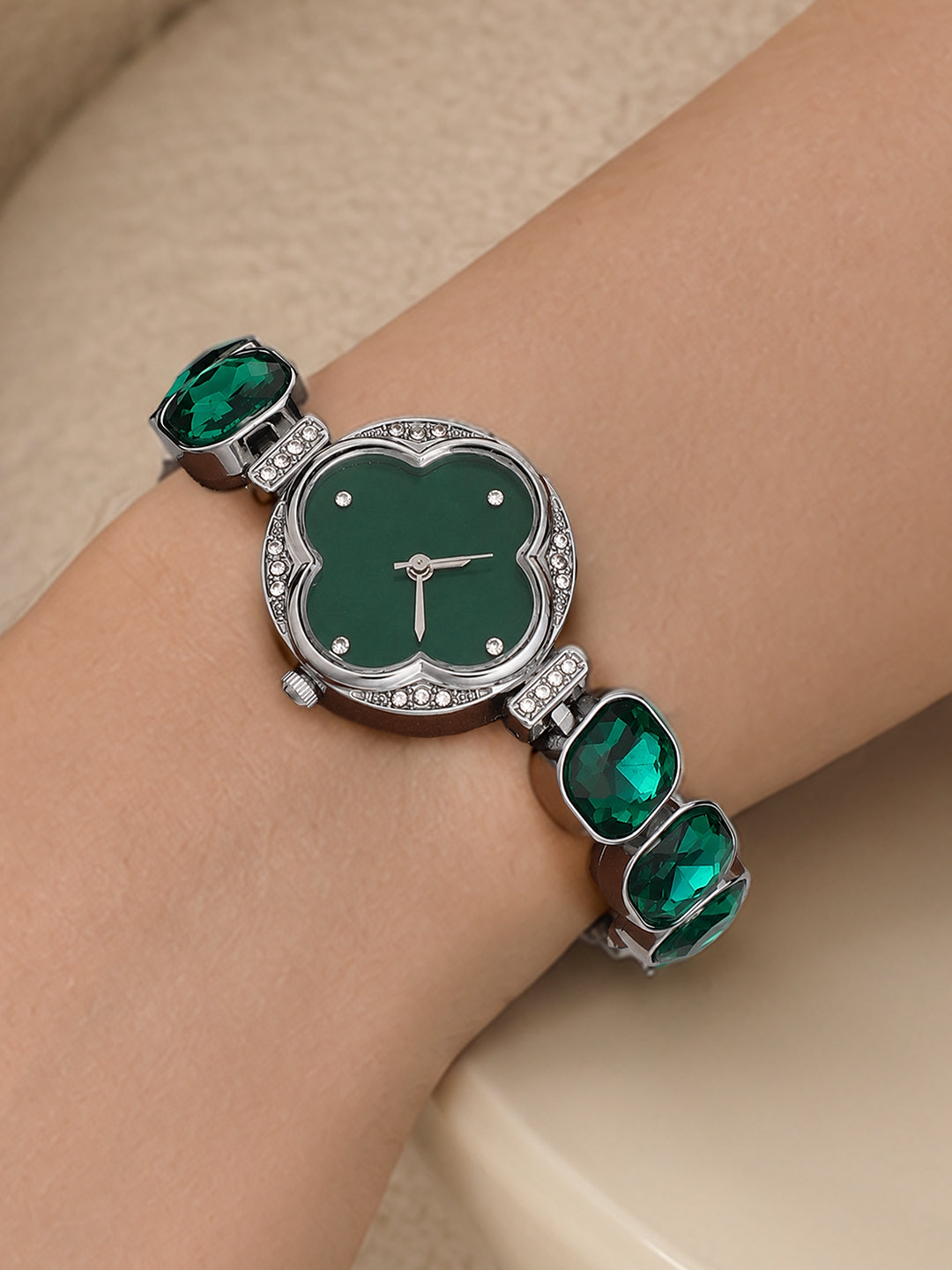 The Meadow Bracelet Watch - Silver