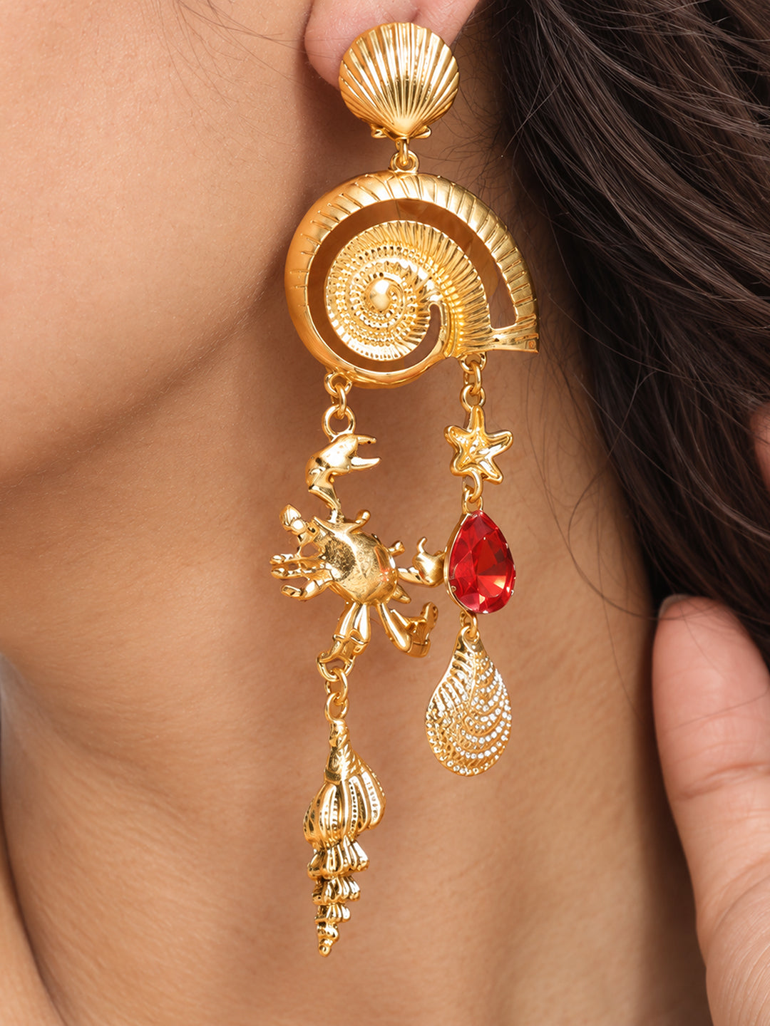 The Royal Relic Drop Earrings