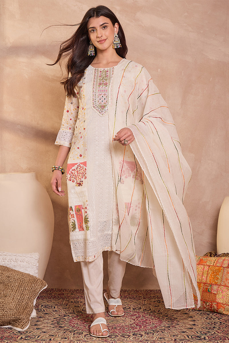 cream-pure-cotton-ethnic-motifs-printed-straight-kurta-trousers-with-dupatta-pkskd3192