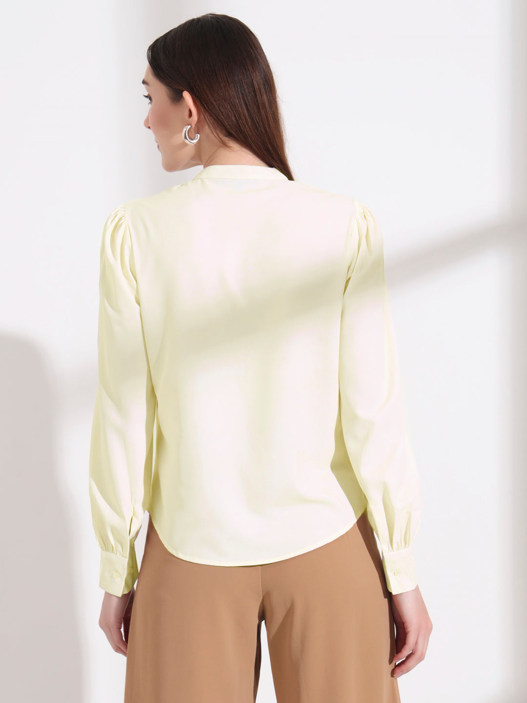 womens pleated formal shirts 4