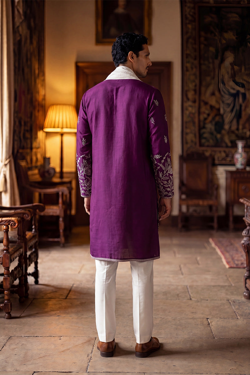ethnic-bay-men-purple-silk-blend-solid-embroidered-straight-kurta-with-dupatta-mkud1944