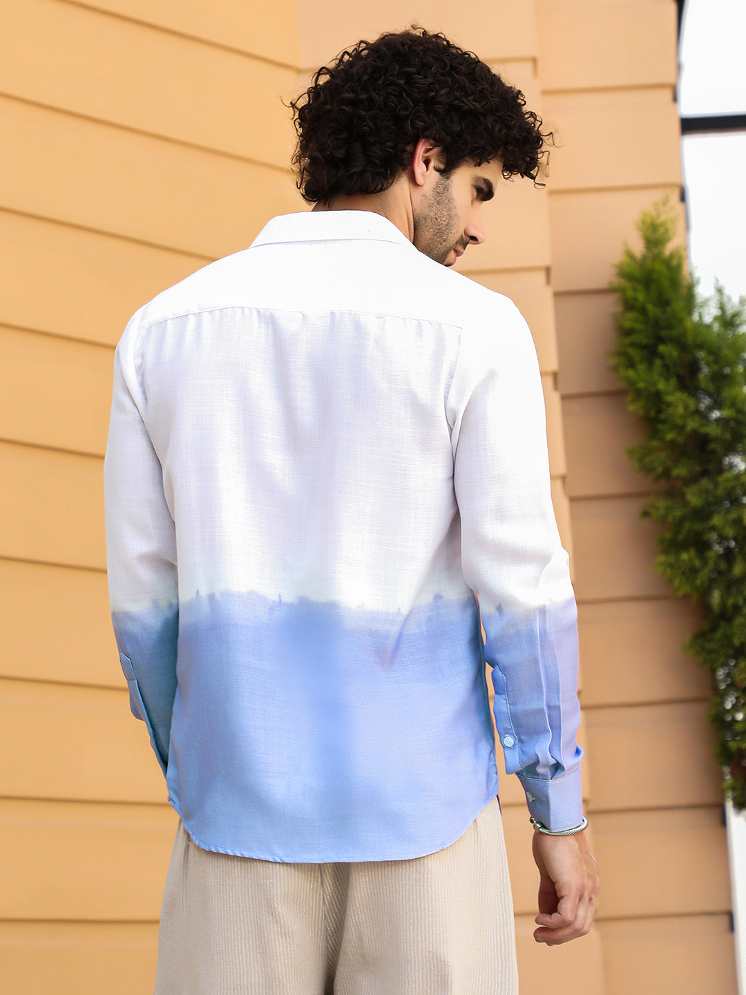 Campus Sutra - Contrast Ombre Shirt