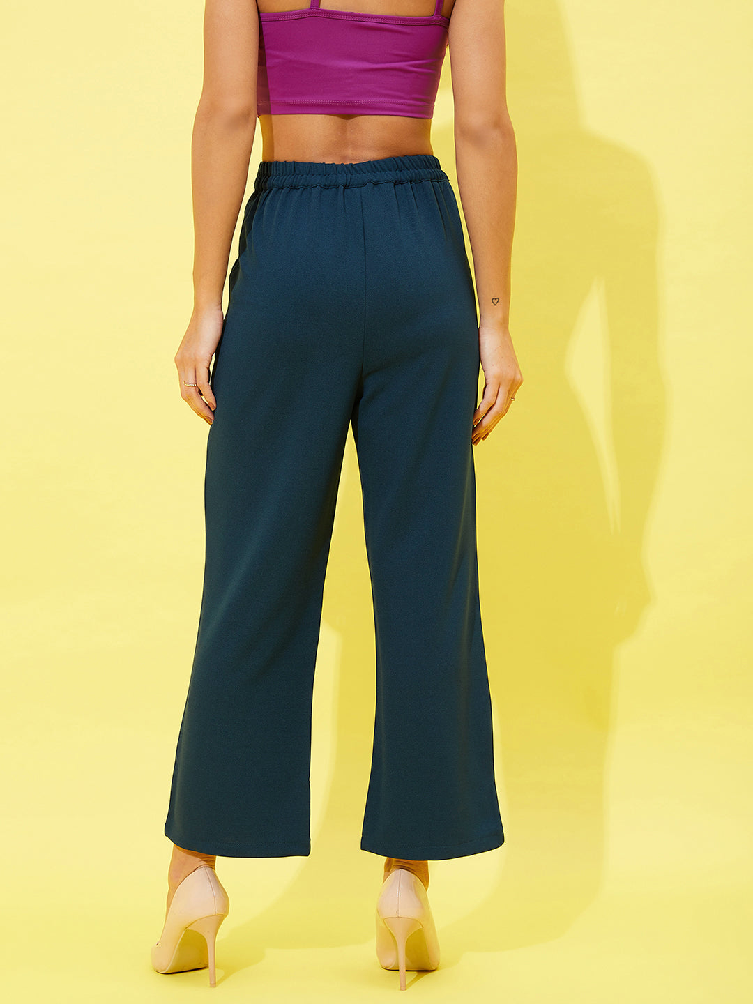 athena women comfort high rise trousers