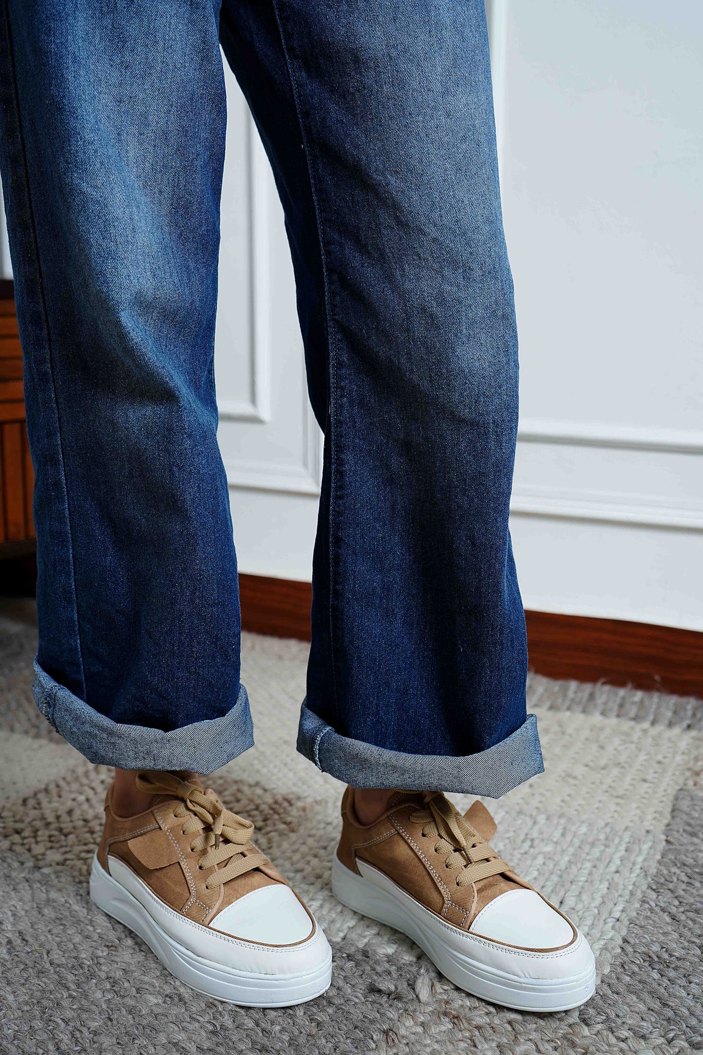 Beige Smart Casual  Shoes
