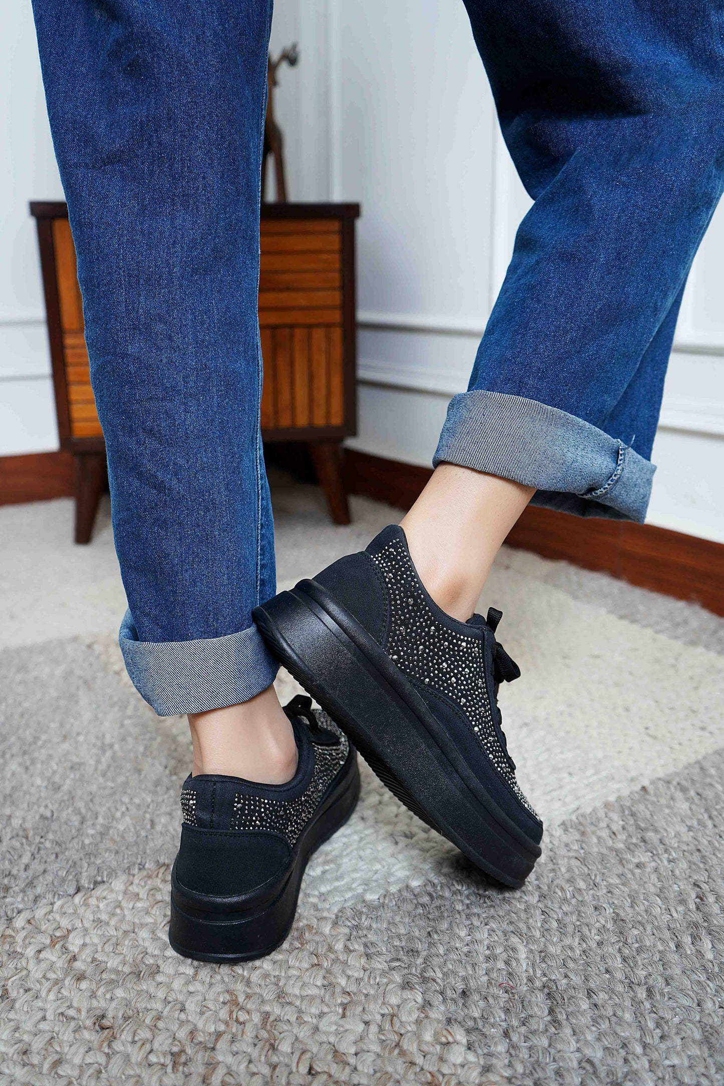 Black Smart Casual  Shoes