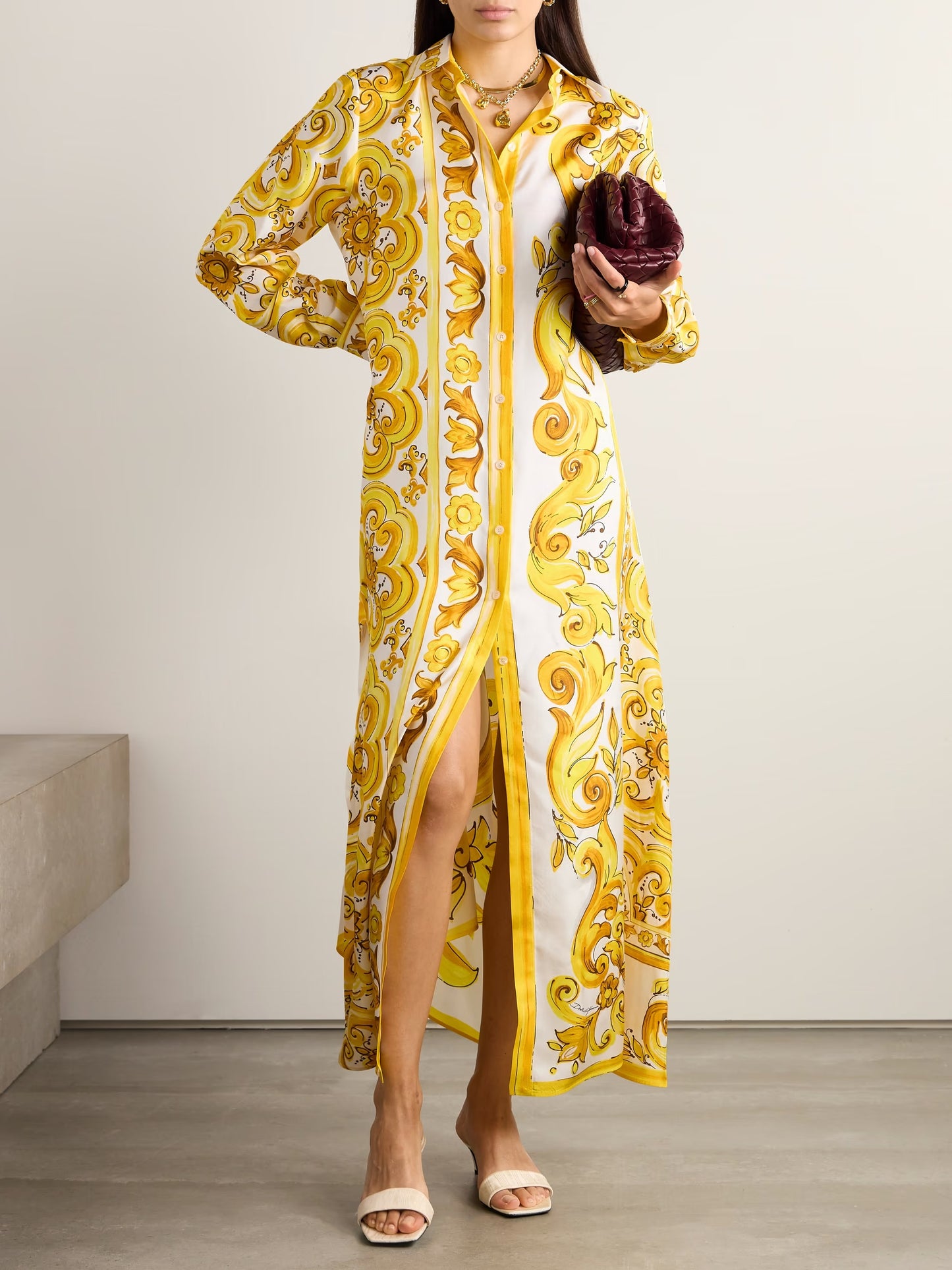 Women's Roman Silk Blend Co-Ords (Top Only)