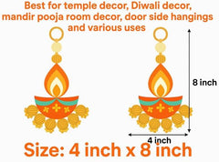 Garlands for Main Door | Shubh Labh Hanging 2Pcs