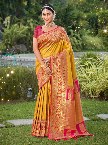 Majestic Pure Kanjivaram Silk Saree | Bridal Heritage Collection | Limited Edition