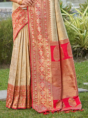 Majestic Pure Kanjivaram Silk Saree | Bridal Heritage Collection | Limited Edition