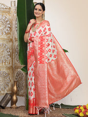 Folk in Fabric a linen cotton saree
