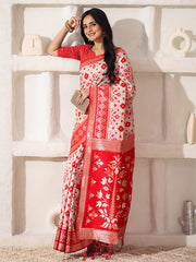 Handloom heritage cotton saree