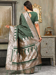 Majestic Pure Kanjivaram Silk Saree | Bridal Heritage Collection | Limited Edition