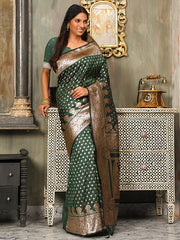 Majestic Pure Kanjivaram Silk Saree | Bridal Heritage Collection | Limited Edition