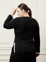 athena ample colourblocked top