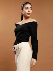 athena immutable off shoulder top 1