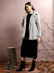 athena self design hip length overcoat 1