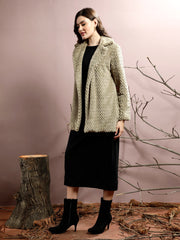 athena self design hip length overcoat 2