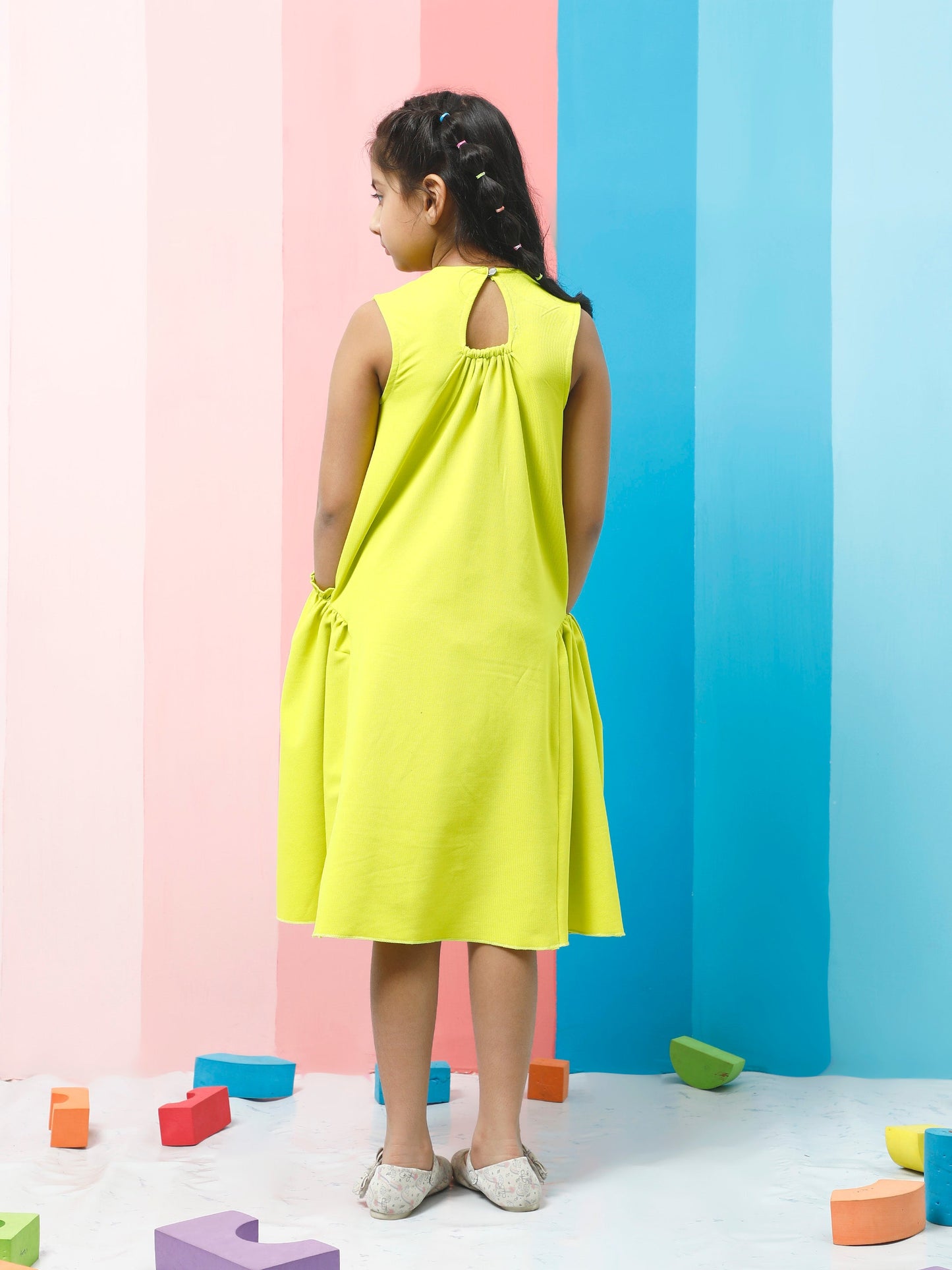 athena girl a line midi dress 2