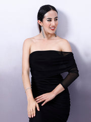 athena women off shoulder bodycon dress