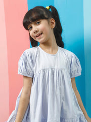 athena girl puff sleeve balloon dress 1