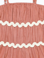 athena girl fit flare dress