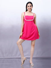 athena embellished scuba fit flare dress 3