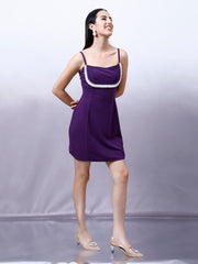 athena embellished scuba fit flare dress 2