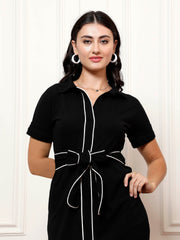 athena immutable scuba a line dress