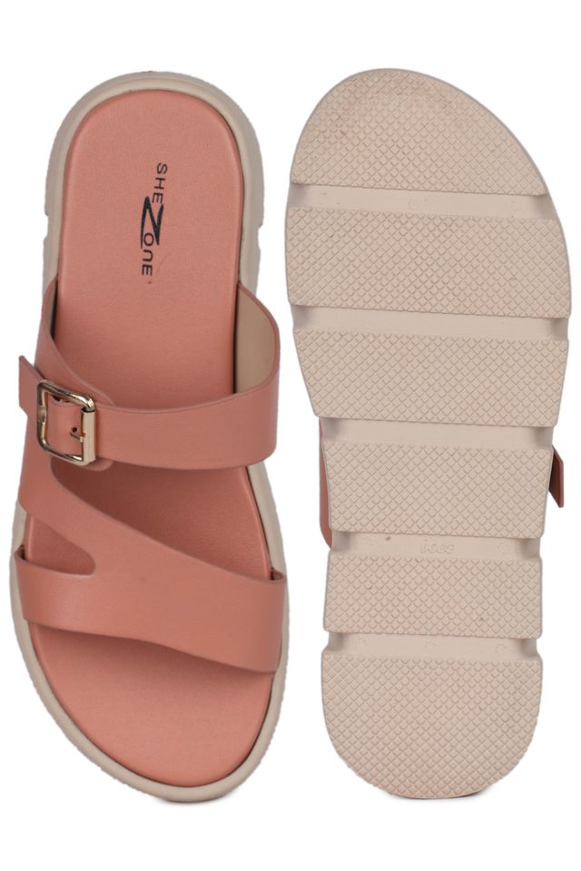 Casual Fashion Open Back Sandal 1 inch Platform Heels