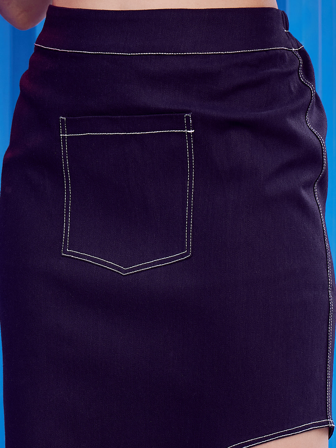 athena a line asymmetric skirt