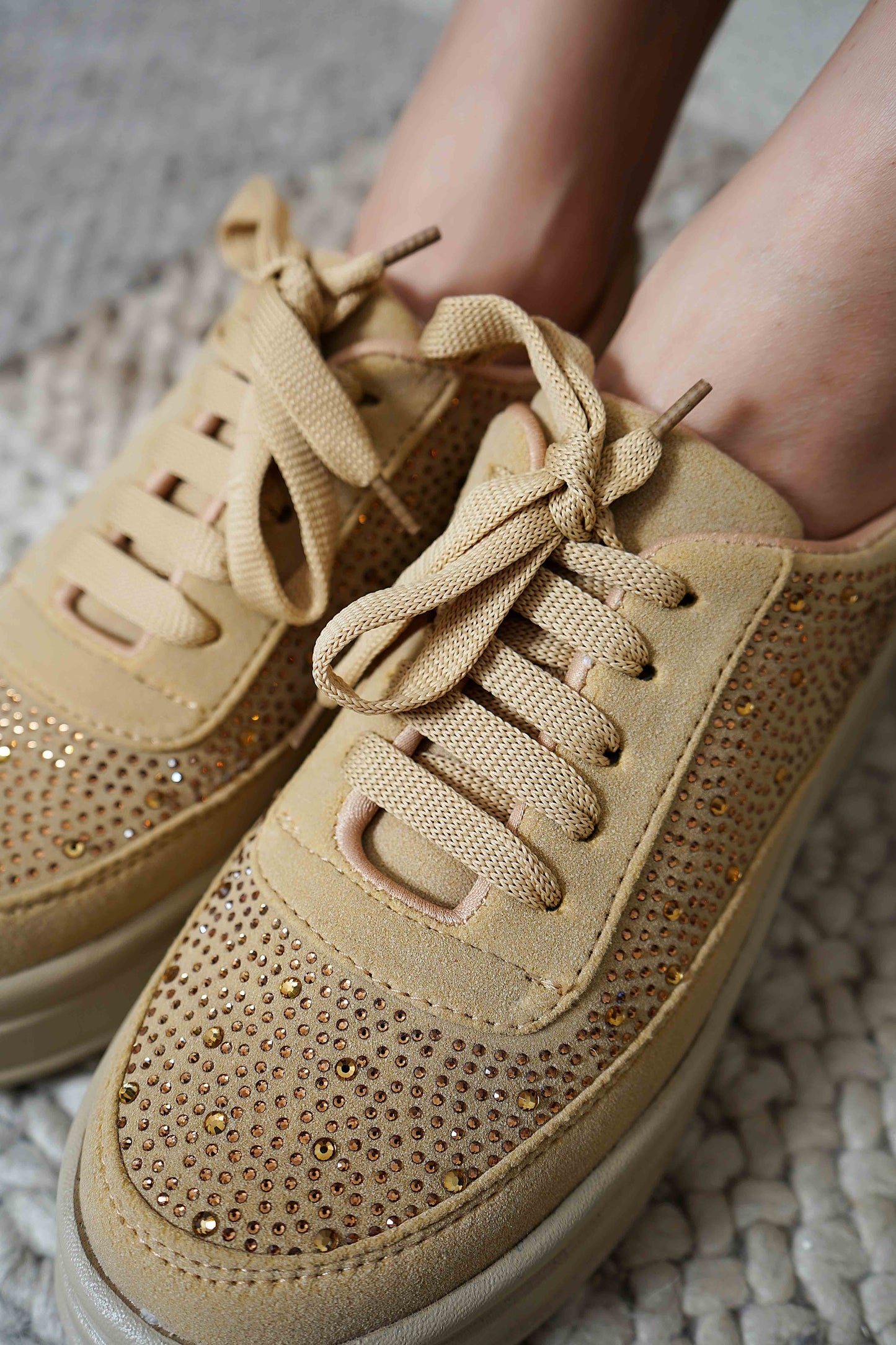 Beige Smart Casual  Shoes