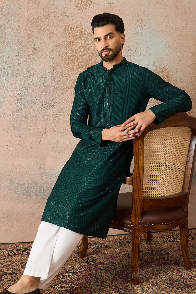 ethnic-bay-green-rayon-embroidered-straight-kurta-with-trousers-mkset2186