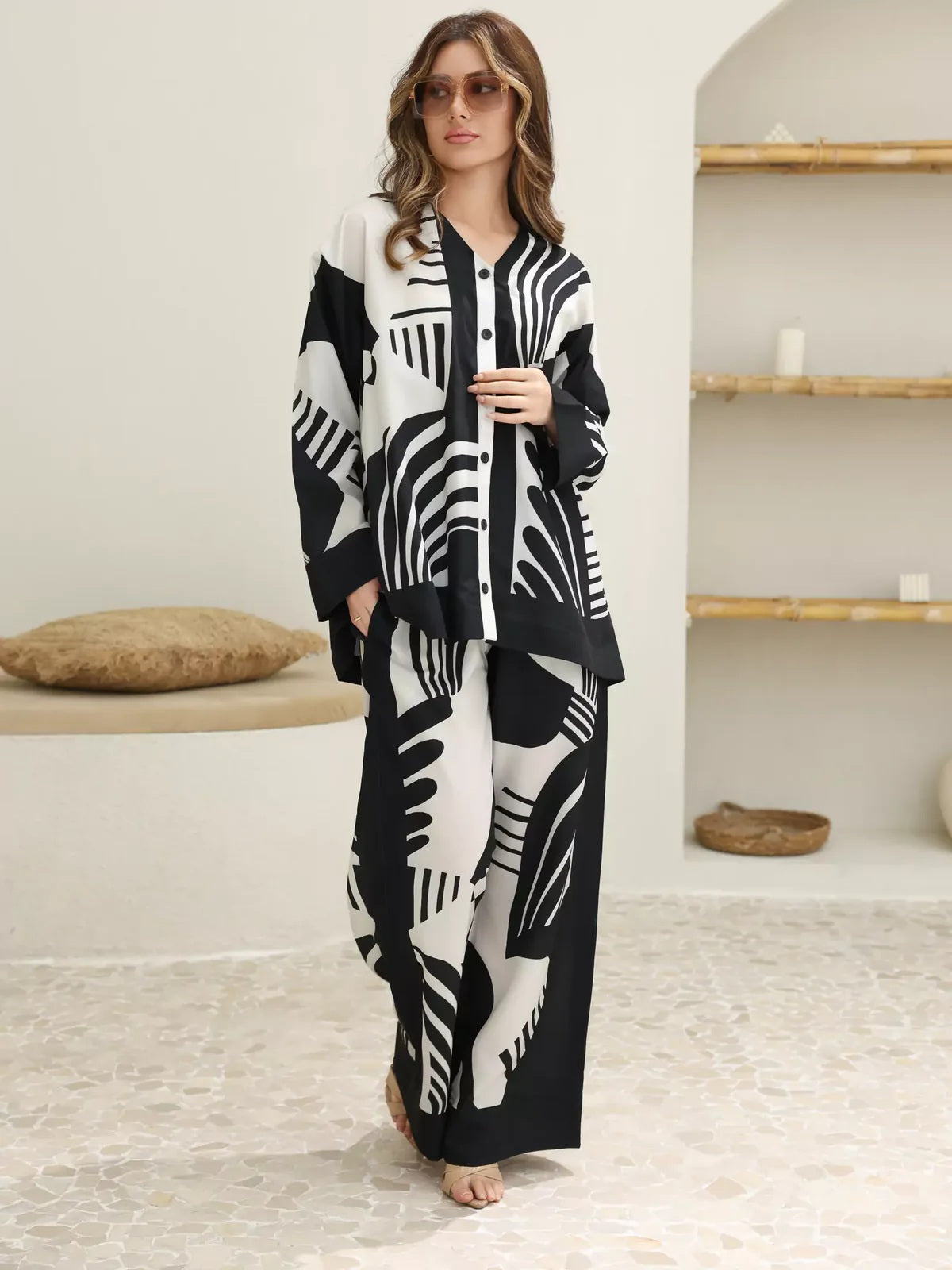 Women's Soft Premium Crepe Co-Ords