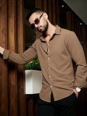 Stripe-Creased Shirt
