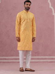 men s ethnic embroidered kurta pyjama