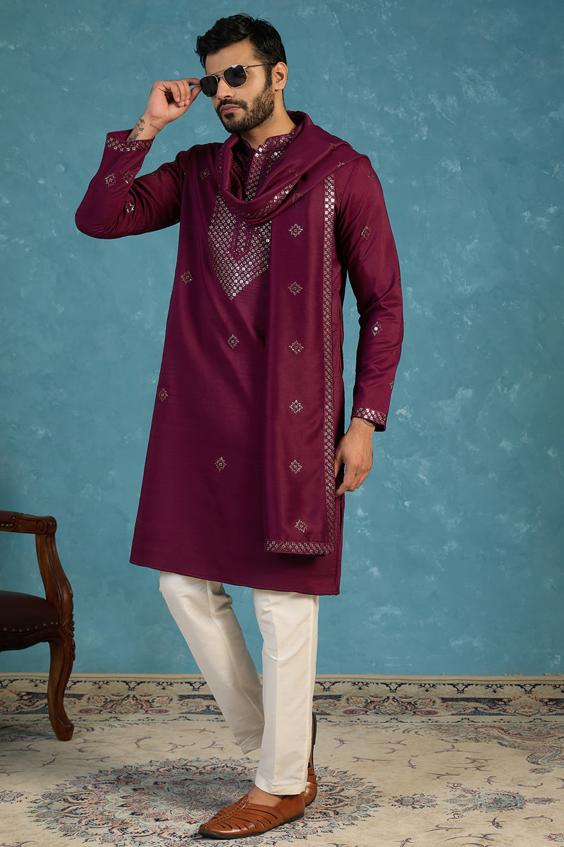 ethnic-bay-purple-silk-blend-ethnic-motifs-embroidered-kurta-with-dupatta-mkud1076