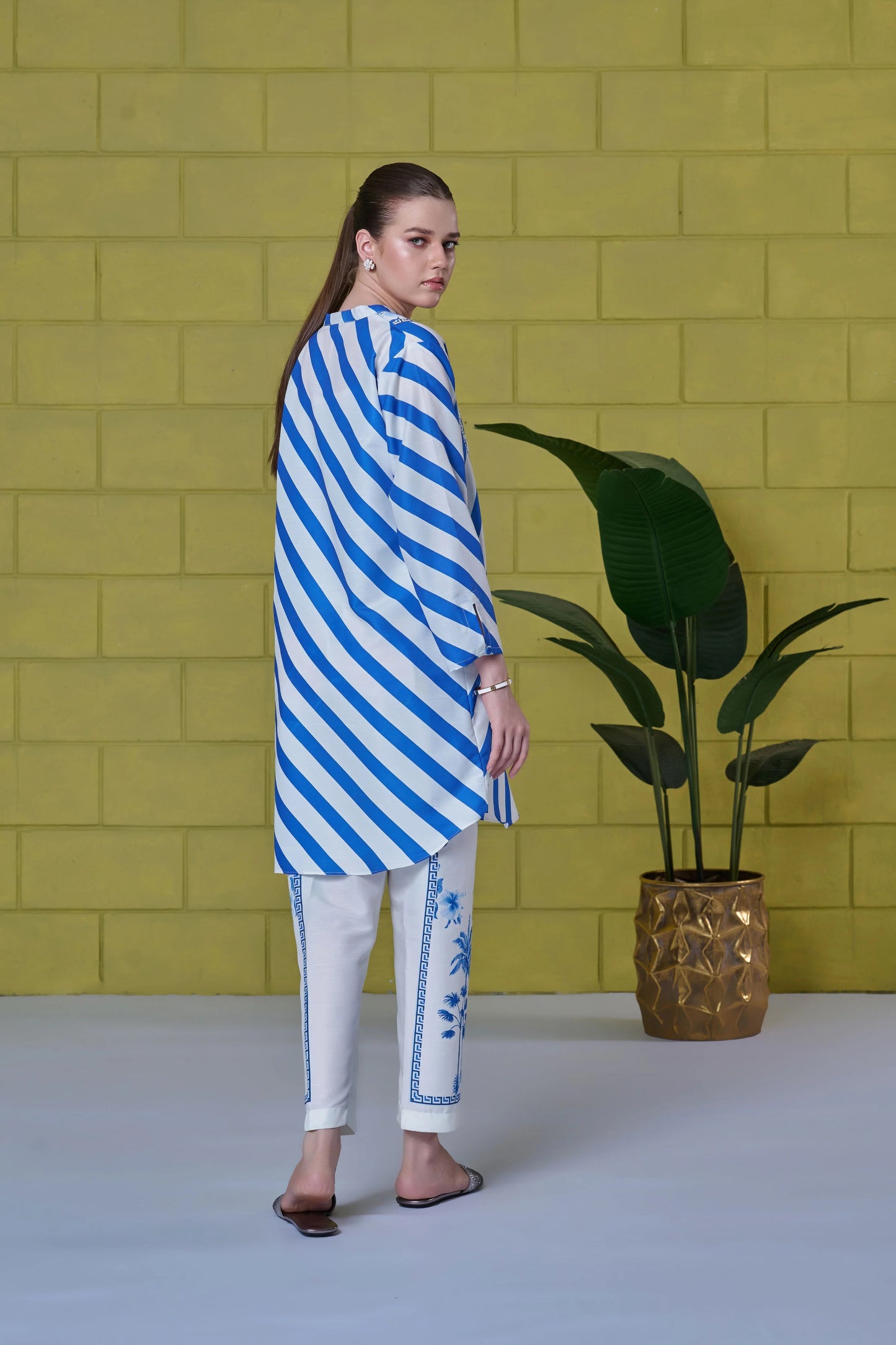 Women's Blended Cotton Satin Co-Ords
