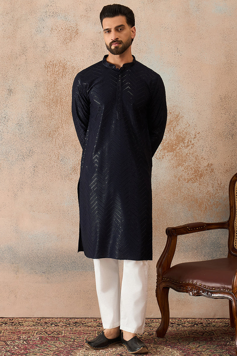 ethnic-bay-blue-rayon-embroidered-straight-kurta-with-trousers-mkset2189