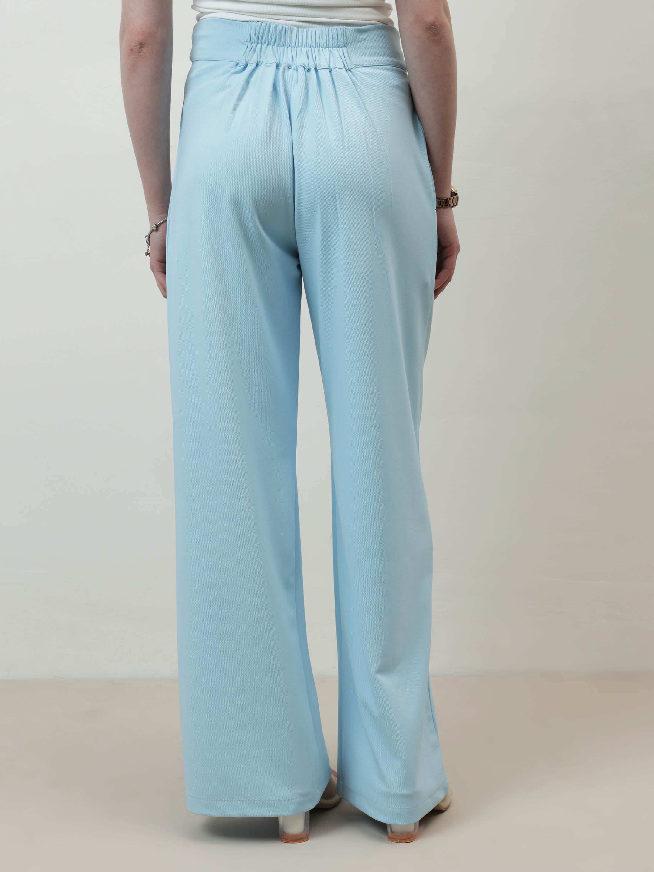 athena immutable women relaxed straight leg easy wash pleated trousers