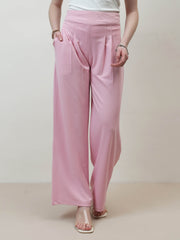 athena immutable women relaxed straight leg easy wash pleated trousers 4