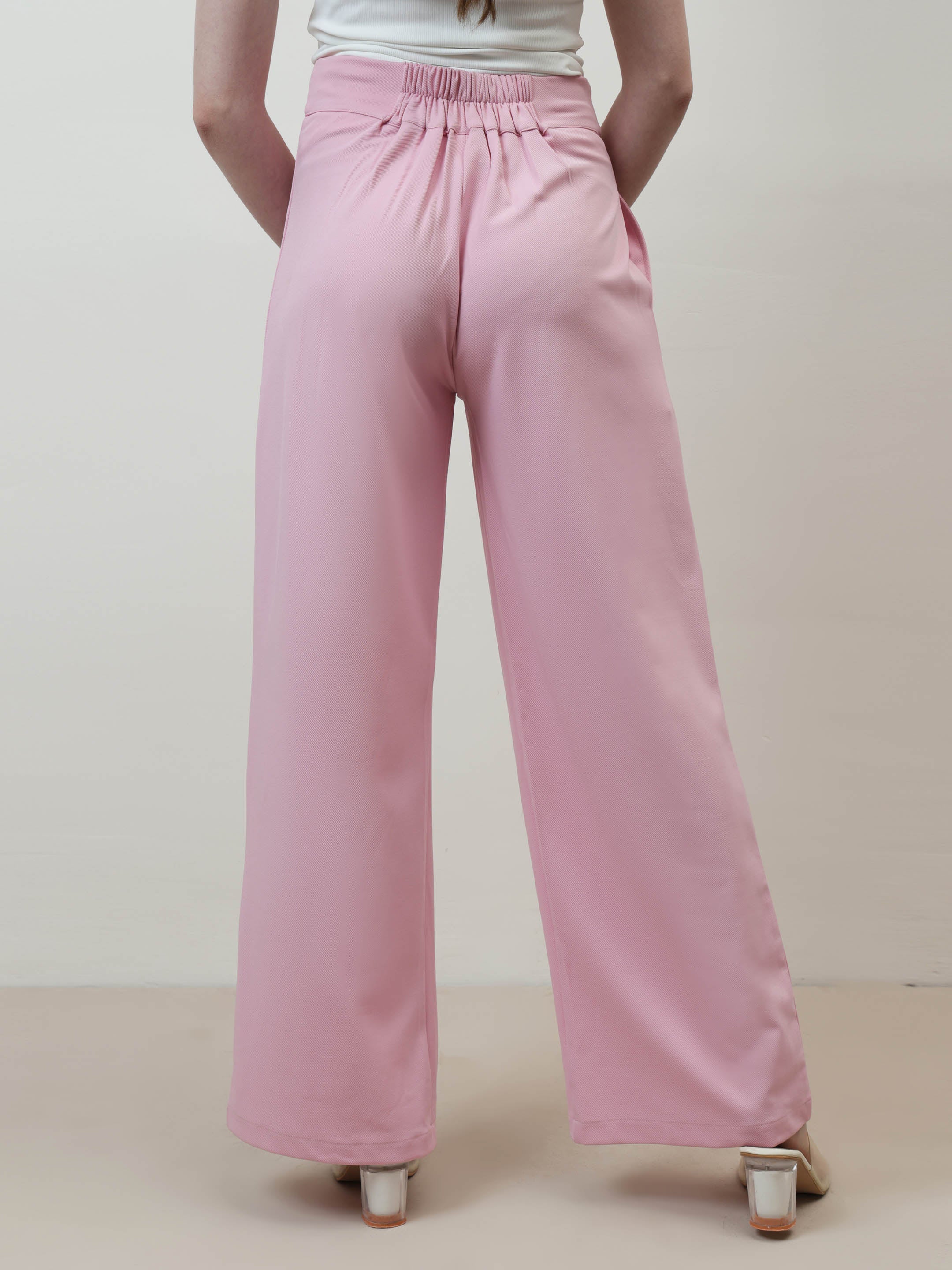 athena immutable women relaxed straight leg easy wash pleated trousers 4