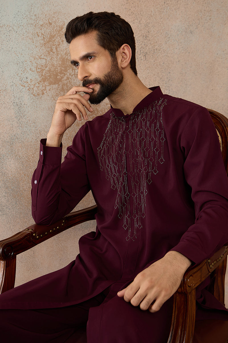 ethnic-bay-men-maroon-silk-blend-ethnic-motifs-printed-kurta-with-trouser-mkset2390