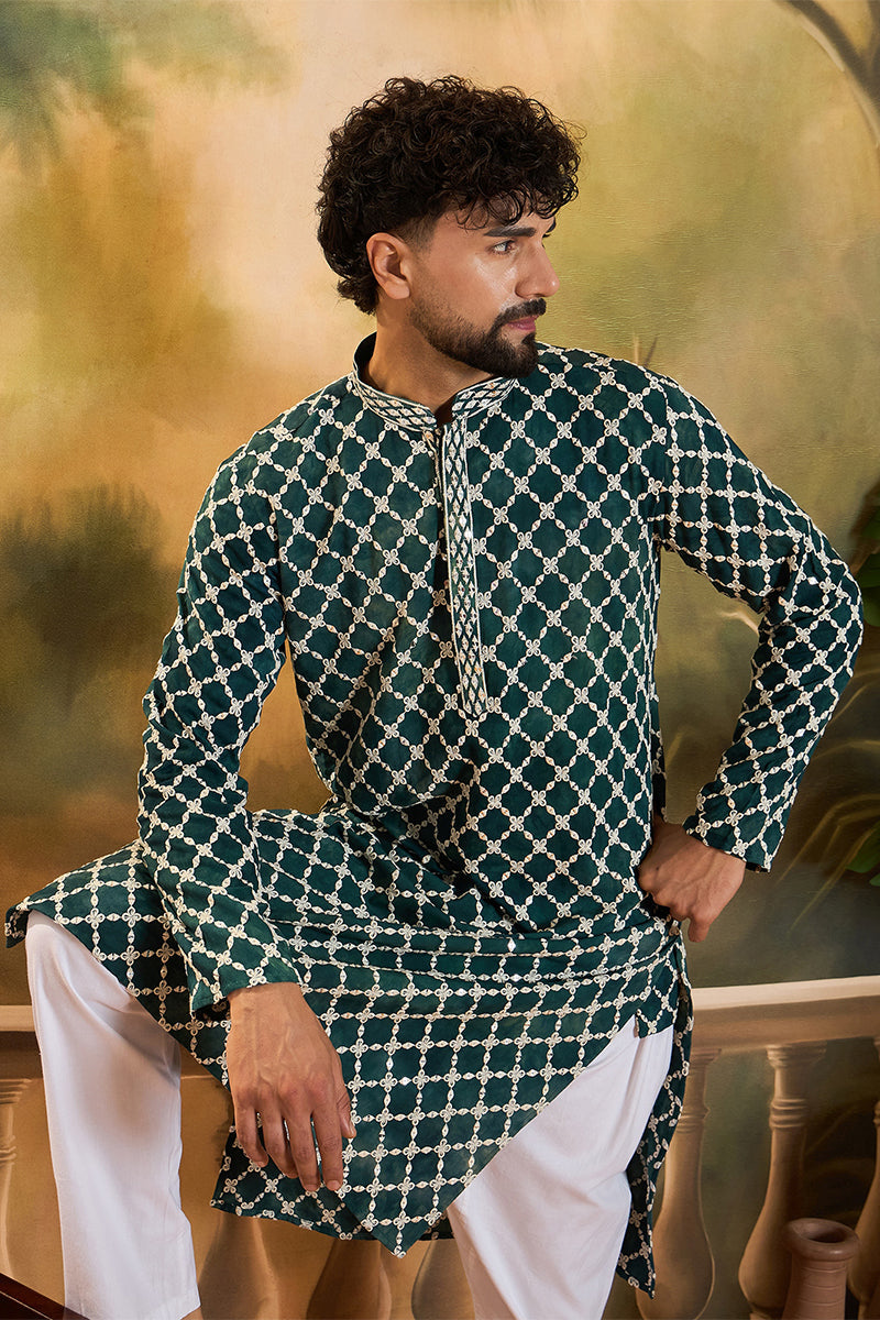 ethnic-bay-teal-silk-blend-embroidered-straight-kurta-with-trousers-mkset1416